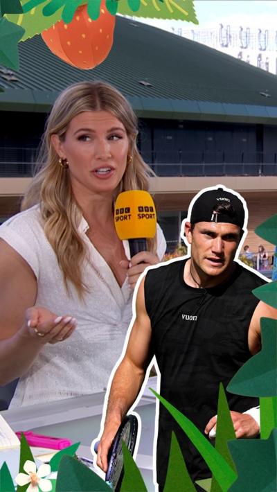 Eugenie Bouchard and Jack Draper