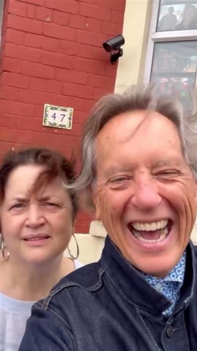 Ruth Jones and Richard E Grant