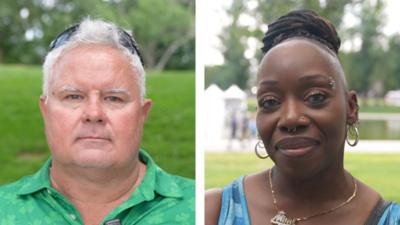 Steven Jewell on the left, and Mariame Sano on the right.
