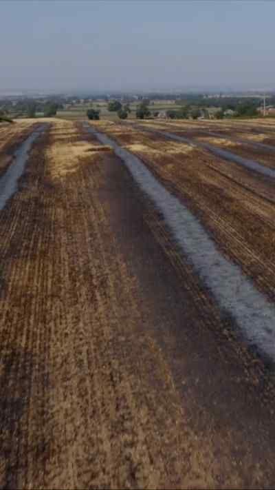 Farm fire