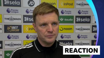 Newcastle United manager Eddie Howe