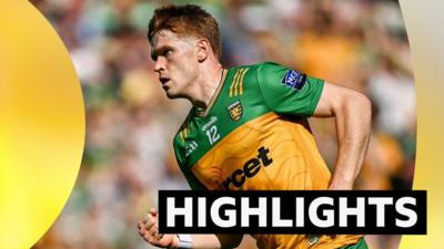 Ciaran Moore in action for Donegal