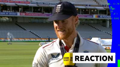 England's Ben Stokes