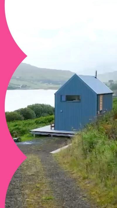 A compact, tin clad home on the Isle of Skye