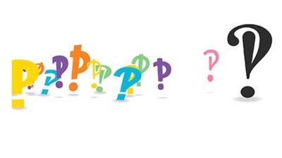 Exclamation and question marks combined - overlapping each other