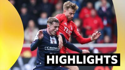 Aberdeen v Dundee highlights
