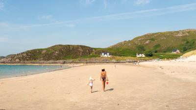 Scottish beach