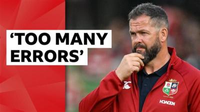 Andy Farrell, British and Irish Lions head coach