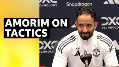 Manchester United boss Ruben Amorim