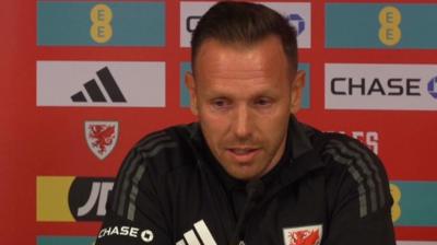 Craig Bellamy speaks to the media