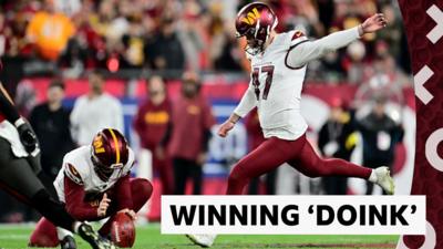 Washington's Zane Gonzalez kicks the winning field goal