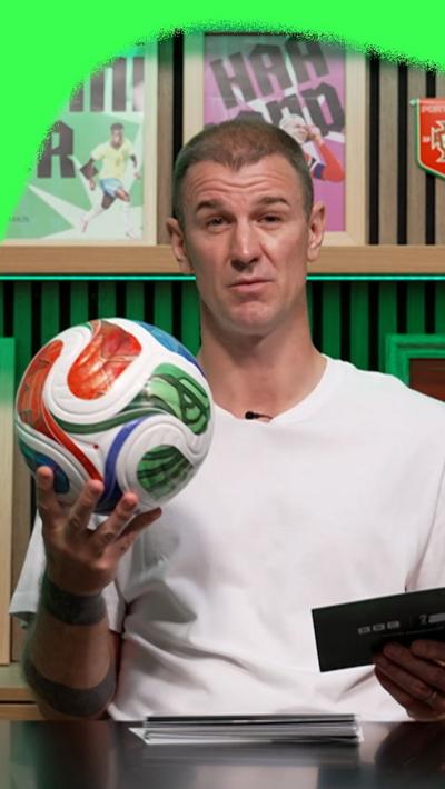 Joe Hart and the Trionda football