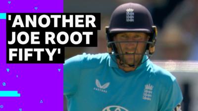 Joe Root batting 