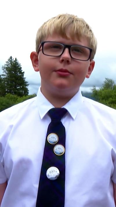 Balach a seinn aig Mòd ann an Àird nam Murchan
