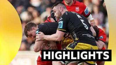 Dragons' George Nott against Ulster