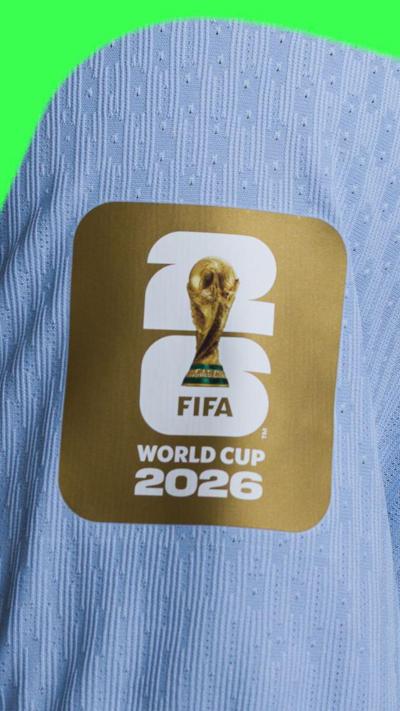 Gold World Cup sleeve patch