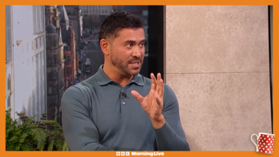 Rav Wilding in the Morning Live studio