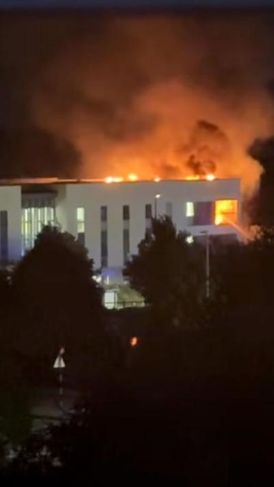 Brackley Medical Centre fire
