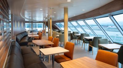 Air bòrd an MV Isle of Islay