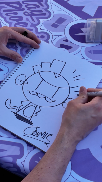 How to draw Bunny vs Monkey with Jamie Smart