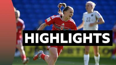 Lily Woodham celebrates scoring
