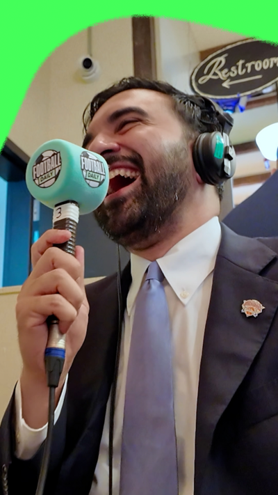 Zohran Mamdani speaking on the Football Daily podcast