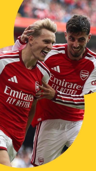 Martin Odeegard and Kai Havertz