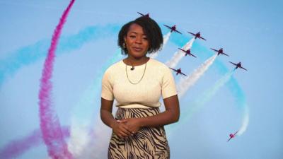 Ema-Louise talks about the Red Arrows