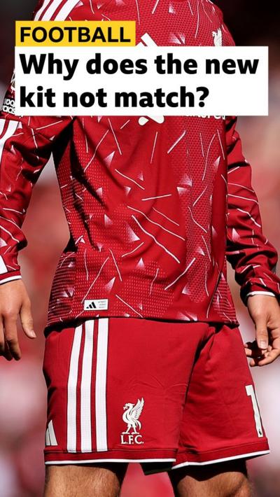 Why does Liverpool's new kit not match?