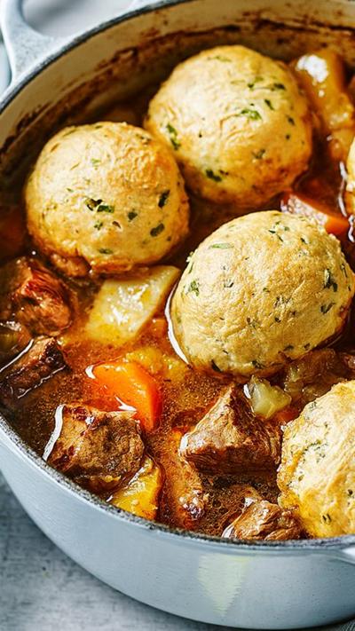 beef stew with dumplings 