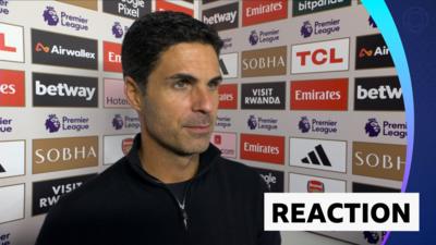 Arsenal manager Mikel Arteta