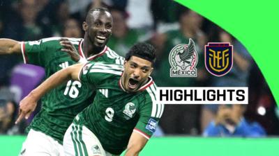 Julián Quiñones and  Raúl Jiménez celebrating a goal  
