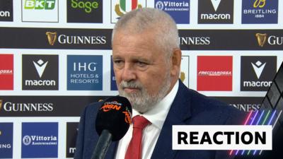 Wales manager Warren Gatland