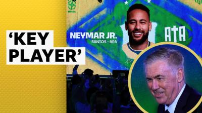 Neymar & Carlo Ancelotti