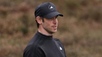 Gareth Bale on the golf course
