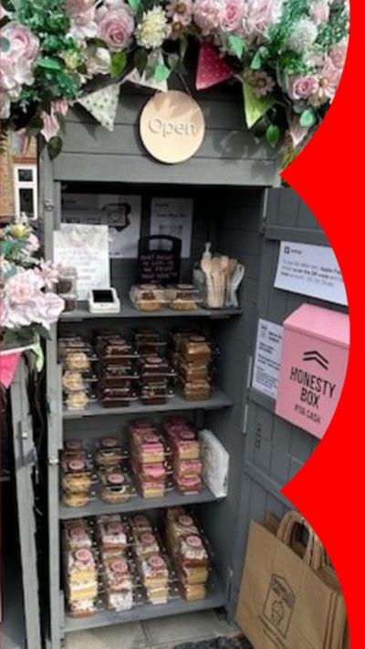 A cake shed 