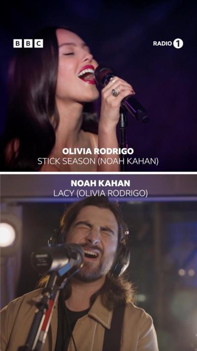 Olivia and Noah sing each others' songs!