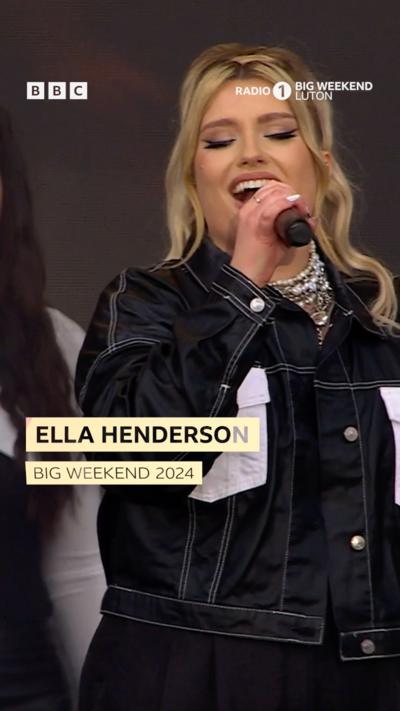 Ella Henderson's performance mashup