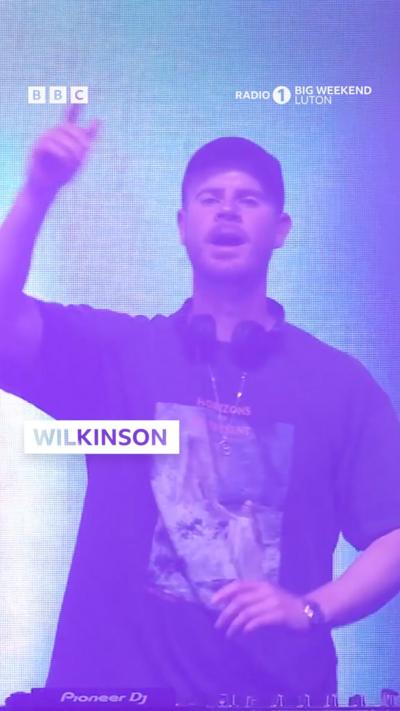 Wilkinson's DJ set at Big Weekend