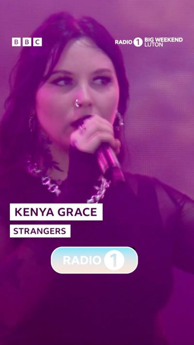 Kenya Grace sings Strangers