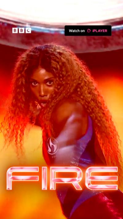 gladiators 9x16 poses Fire