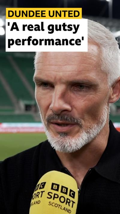Goodwin hails Dundee United 'courage'