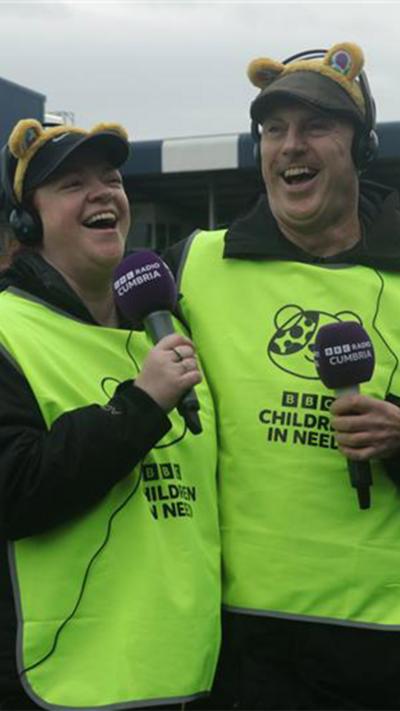 Mike and Steph successfully crossed the finish line shortly after midday and thanked those who joined them to keep them going.