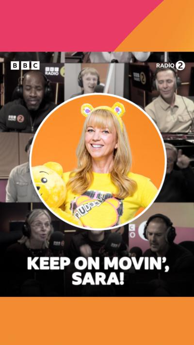 Keep On Movin' Sara!