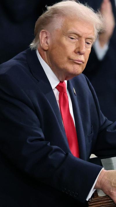 President Donald Trump delivers his State of the Union address