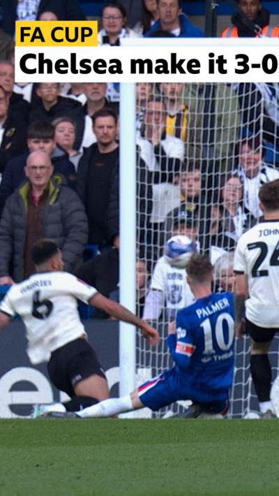 Port Vale scores an own goal gifting Chelsea a third goal