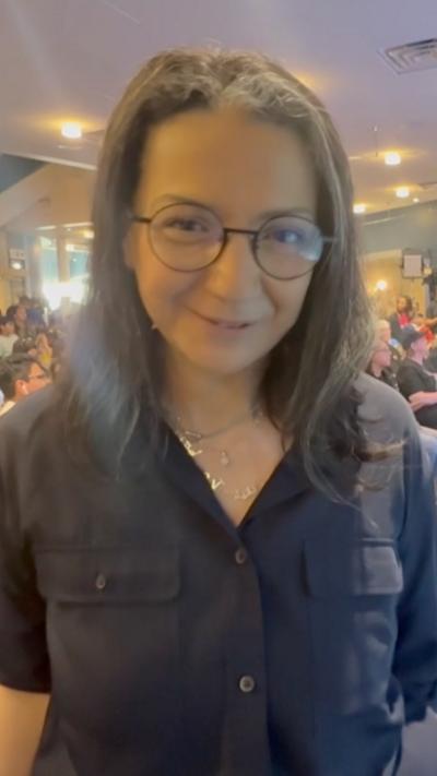 Shaimaa Khalil is seen.