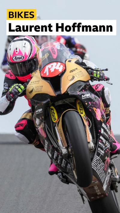 Laurent Hoffmann in action at the NW200
