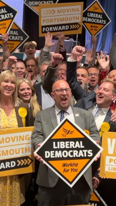 Liberal Democrats win majority in Portsmouth