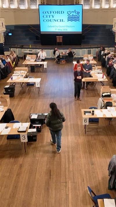 There was no overall control at Oxford City Council.